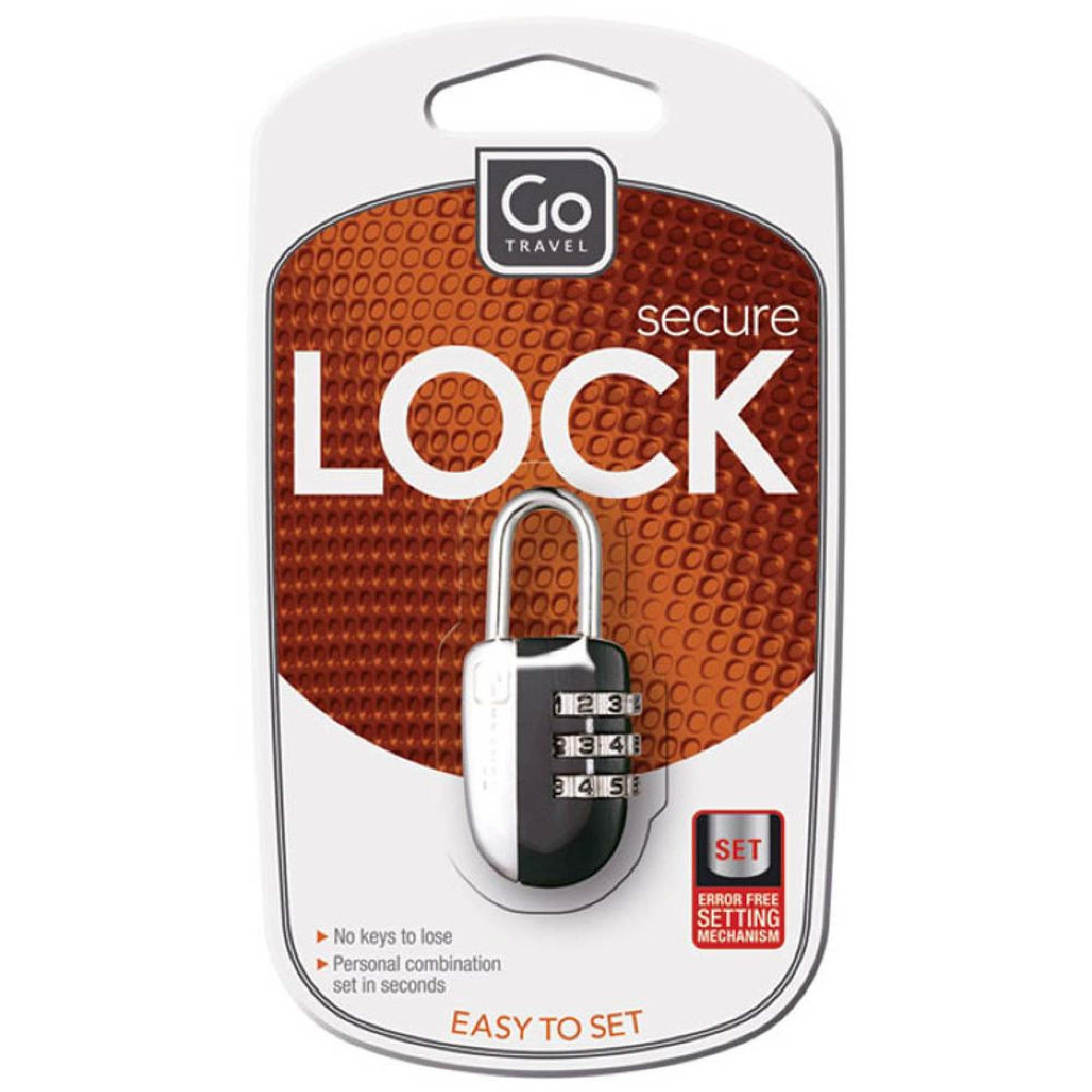 No Key Padlock black No Key Padlock black